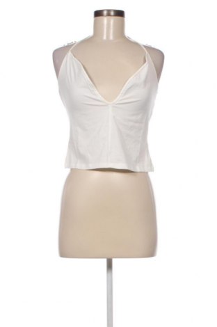 Γυναικείο αμάνικο μπλουζάκι Monki, Μέγεθος M, Χρώμα Λευκό, Τιμή 3,62 €