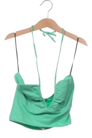 Γυναικείο αμάνικο μπλουζάκι Monki, Μέγεθος XS, Χρώμα Πράσινο, Τιμή 3,43 €