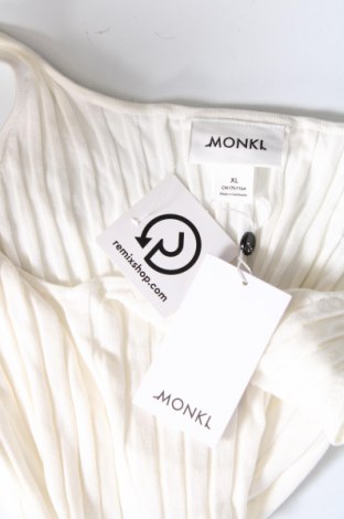 Γυναικείο αμάνικο μπλουζάκι Monki, Μέγεθος XL, Χρώμα Λευκό, Τιμή 9,79 €