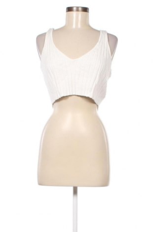 Γυναικείο αμάνικο μπλουζάκι Monki, Μέγεθος XL, Χρώμα Λευκό, Τιμή 5,87 €