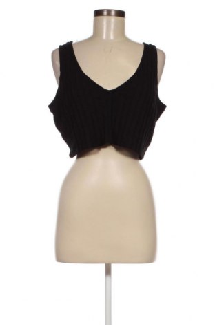 Γυναικείο αμάνικο μπλουζάκι Monki, Μέγεθος XL, Χρώμα Μαύρο, Τιμή 4,50 €