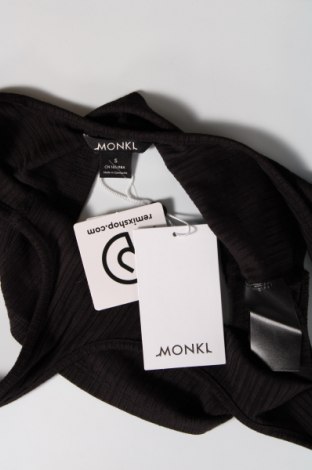 Γυναικείο αμάνικο μπλουζάκι Monki, Μέγεθος S, Χρώμα Μαύρο, Τιμή 9,79 €