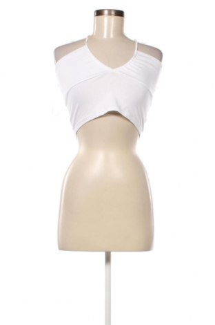 Γυναικείο αμάνικο μπλουζάκι Monki, Μέγεθος M, Χρώμα Λευκό, Τιμή 3,33 €