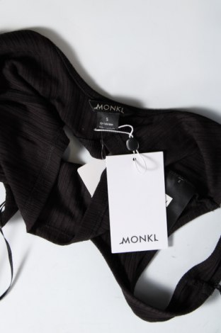 Γυναικείο αμάνικο μπλουζάκι Monki, Μέγεθος S, Χρώμα Μαύρο, Τιμή 3,23 €