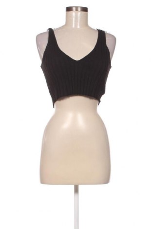 Γυναικείο αμάνικο μπλουζάκι Monki, Μέγεθος XL, Χρώμα Μαύρο, Τιμή 4,11 €