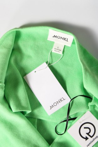 Γυναικείο αμάνικο μπλουζάκι Monki, Μέγεθος L, Χρώμα Πράσινο, Τιμή 3,33 €