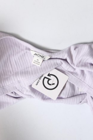 Γυναικείο αμάνικο μπλουζάκι Monki, Μέγεθος XL, Χρώμα Βιολετί, Τιμή 4,50 €