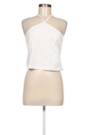 Γυναικείο αμάνικο μπλουζάκι NA-KD, Μέγεθος XXL, Χρώμα Λευκό, Τιμή 5,23 €