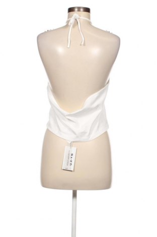 Γυναικείο αμάνικο μπλουζάκι NA-KD, Μέγεθος XXL, Χρώμα Λευκό, Τιμή 14,95 €