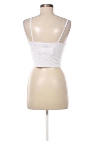 Γυναικείο αμάνικο μπλουζάκι NA-KD, Μέγεθος L, Χρώμα Λευκό, Τιμή 3,89 €