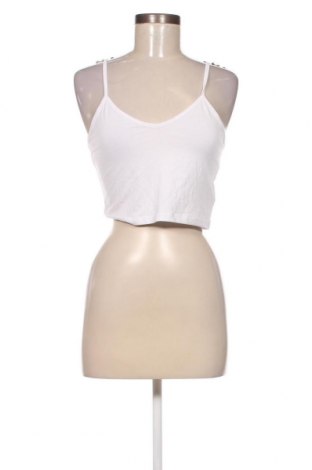 Γυναικείο αμάνικο μπλουζάκι NA-KD, Μέγεθος L, Χρώμα Λευκό, Τιμή 3,59 €