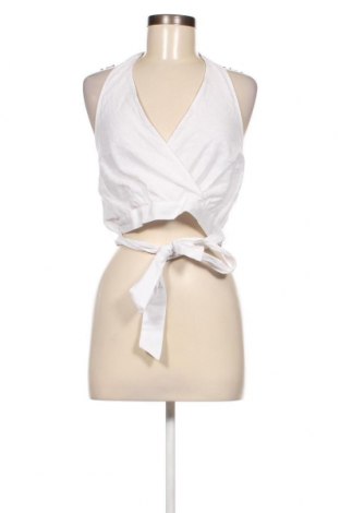 Γυναικείο αμάνικο μπλουζάκι NA-KD, Μέγεθος M, Χρώμα Λευκό, Τιμή 5,53 €
