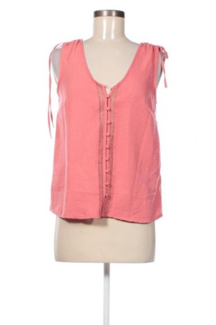 Γυναικείο αμάνικο μπλουζάκι Naf Naf, Μέγεθος XS, Χρώμα Ρόζ , Τιμή 5,38 €