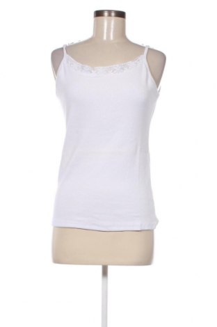 Γυναικείο αμάνικο μπλουζάκι New Laviva, Μέγεθος S, Χρώμα Λευκό, Τιμή 4,78 €