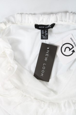 Γυναικείο αμάνικο μπλουζάκι New Look, Μέγεθος M, Χρώμα Λευκό, Τιμή 5,41 €