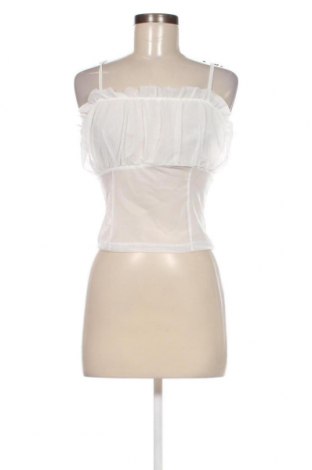 Γυναικείο αμάνικο μπλουζάκι New Look, Μέγεθος M, Χρώμα Λευκό, Τιμή 5,41 €