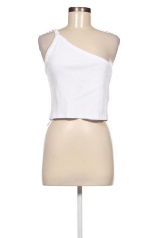 Γυναικείο αμάνικο μπλουζάκι Noisy May, Μέγεθος XL, Χρώμα Λευκό, Τιμή 5,63 €