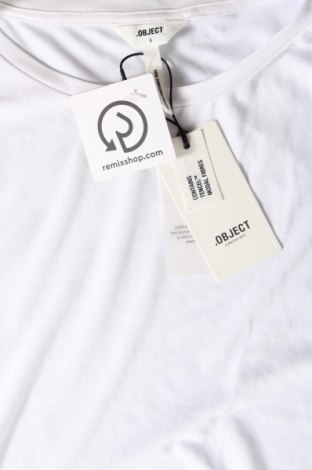 Damska koszulka na ramiączkach Object, Rozmiar L, Kolor Biały, Cena 77,30 zł