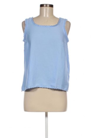 Γυναικείο αμάνικο μπλουζάκι Pieces, Μέγεθος S, Χρώμα Μπλέ, Τιμή 4,73 €