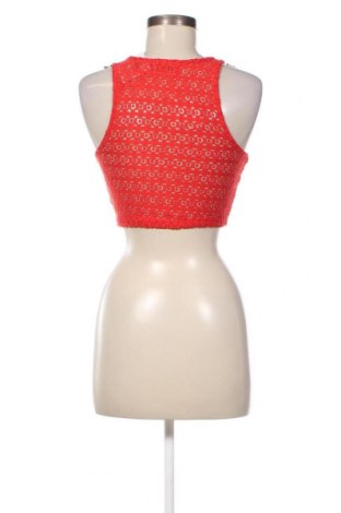 Γυναικείο αμάνικο μπλουζάκι Pull&Bear, Μέγεθος S, Χρώμα Κόκκινο, Τιμή 4,98 €