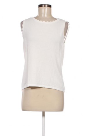 Γυναικείο αμάνικο μπλουζάκι S.Oliver Black Label, Μέγεθος M, Χρώμα Λευκό, Τιμή 12,37 €