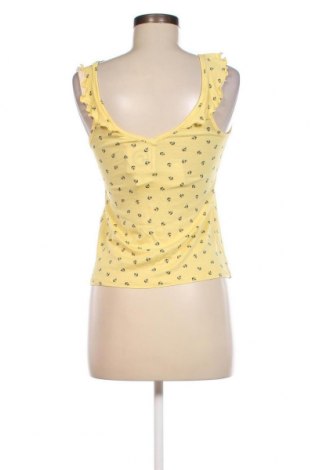 Γυναικείο αμάνικο μπλουζάκι Springfield, Μέγεθος XS, Χρώμα Κίτρινο, Τιμή 5,15 €