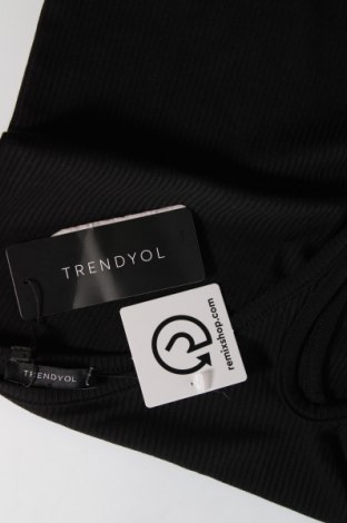 Γυναικείο αμάνικο μπλουζάκι Trendyol, Μέγεθος L, Χρώμα Μαύρο, Τιμή 14,95 €