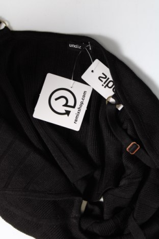 Γυναικείο αμάνικο μπλουζάκι Undiz, Μέγεθος L, Χρώμα Μαύρο, Τιμή 4,04 €