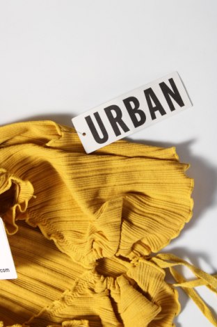 Γυναικείο αμάνικο μπλουζάκι Urban Outfitters, Μέγεθος S, Χρώμα Κίτρινο, Τιμή 5,23 €