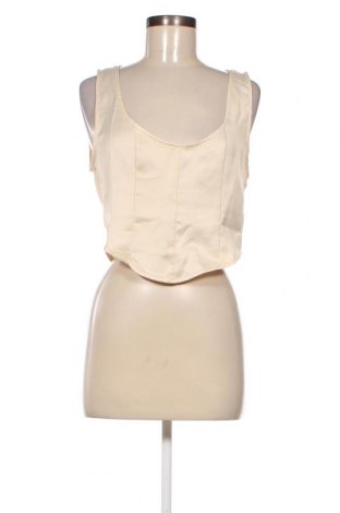 Γυναικείο αμάνικο μπλουζάκι Vero Moda, Μέγεθος L, Χρώμα  Μπέζ, Τιμή 3,34 €
