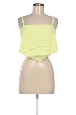 Γυναικείο αμάνικο μπλουζάκι Weekday, Μέγεθος XL, Χρώμα Κίτρινο, Τιμή 4,54 €