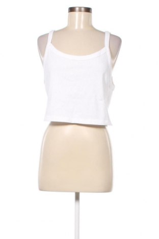 Γυναικείο αμάνικο μπλουζάκι Weekday, Μέγεθος XL, Χρώμα Λευκό, Τιμή 5,19 €