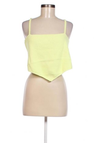 Γυναικείο αμάνικο μπλουζάκι Weekday, Μέγεθος XL, Χρώμα Κίτρινο, Τιμή 3,57 €