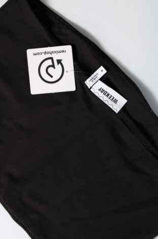 Γυναικείο αμάνικο μπλουζάκι Weekday, Μέγεθος M, Χρώμα Μαύρο, Τιμή 3,14 €