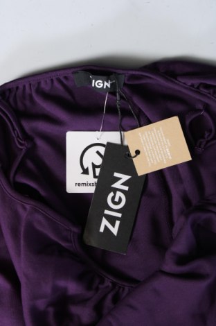 Γυναικείο αμάνικο μπλουζάκι Zign, Μέγεθος S, Χρώμα Βιολετί, Τιμή 5,83 €