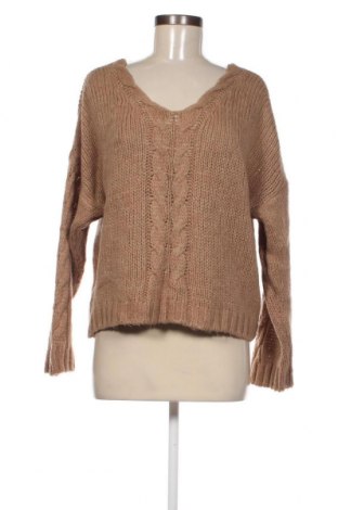 Γυναικείο πουλόβερ, Μέγεθος M, Χρώμα Καφέ, Τιμή 1,78 €