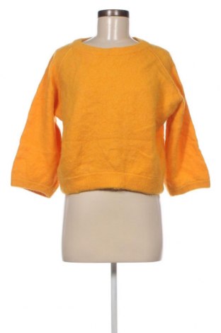 Дамски пуловер American Vintage, Размер M, Цвят Жълт, Цена 33,00 лв.