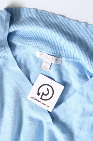 Γυναικείο πουλόβερ Amisu, Μέγεθος L, Χρώμα Μπλέ, Τιμή 5,38 €