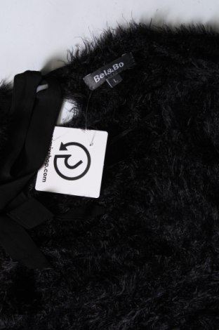 Γυναικείο πουλόβερ Bel&Bo, Μέγεθος L, Χρώμα Μαύρο, Τιμή 5,38 €