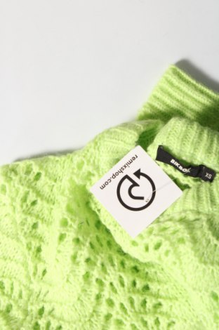Γυναικείο πουλόβερ Bik Bok, Μέγεθος XS, Χρώμα Πράσινο, Τιμή 3,41 €