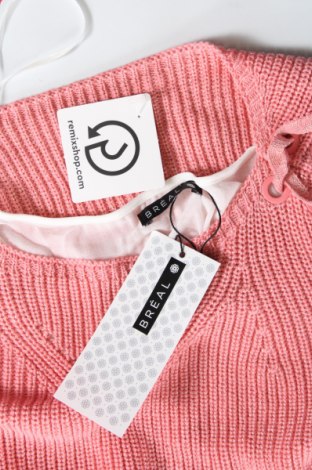 Дамски пуловер Breal, Размер L, Цвят Розов, Цена 10,44 лв.