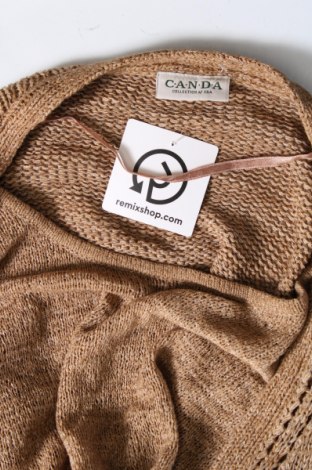 Γυναικείο πουλόβερ Canda, Μέγεθος XL, Χρώμα  Μπέζ, Τιμή 2,69 €