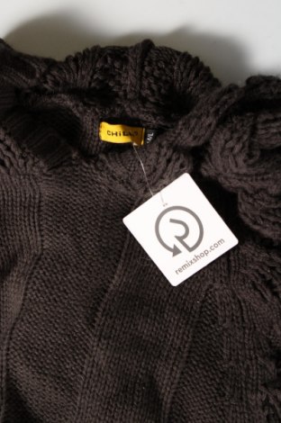 Дамски пуловер Chilli, Размер M, Цвят Сив, Цена 5,22 лв.