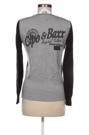 Дамски пуловер Cipo & Baxx, Размер S, Цвят Сив, Цена 15,40 лв.