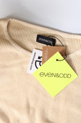 Дамски пуловер Even&Odd, Размер M, Цвят Бежов, Цена 15,18 лв.