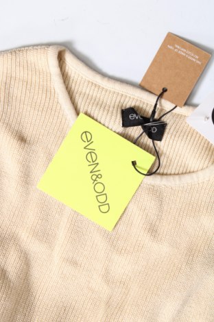 Γυναικείο πουλόβερ Even&Odd, Μέγεθος M, Χρώμα  Μπέζ, Τιμή 5,69 €