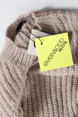 Γυναικείο πουλόβερ Even&Odd, Μέγεθος L, Χρώμα  Μπέζ, Τιμή 7,11 €