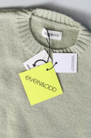 Γυναικείο πουλόβερ Even&Odd, Μέγεθος M, Χρώμα Πράσινο, Τιμή 9,01 €