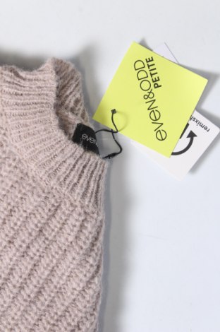 Дамски пуловер Even&Odd, Размер L, Цвят Бежов, Цена 13,34 лв.