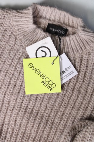 Дамски пуловер Even&Odd, Размер L, Цвят Бежов, Цена 14,72 лв.